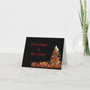 CARTES POUR FÊTES ANNUELLES VOUS RAPPELANT "JE SUIS VOTRE AMI" À NOËL