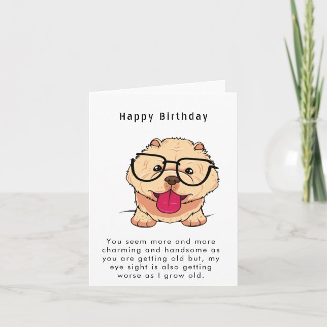 Cartes Pour Fêtes Annuelles Vous semblez de plus en plus charmant et beau Funn (Devant)