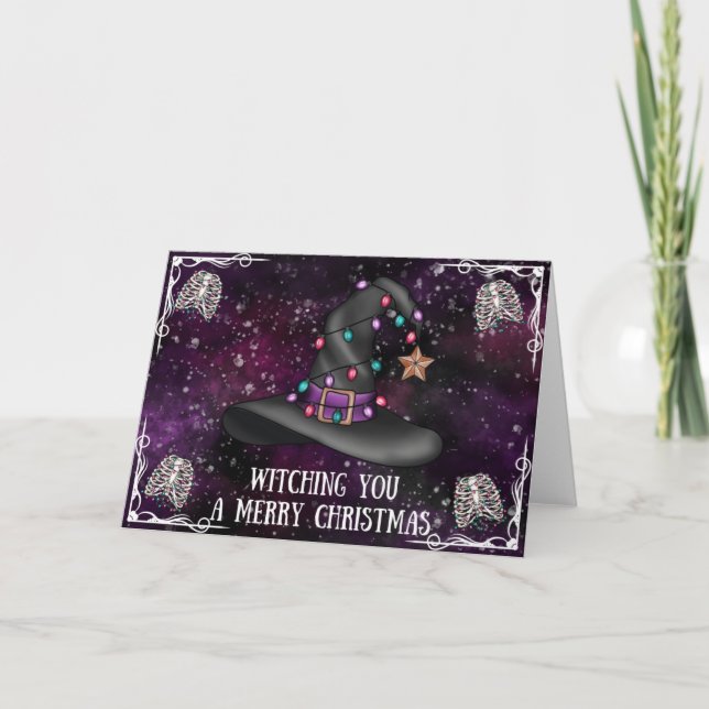 Cartes Pour Fêtes Annuelles Vous souhaite un Joyeux Noël (Devant)