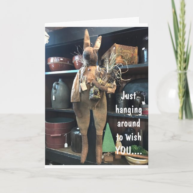 CARTES POUR FÊTES ANNUELLES *VOUS SOUHAITE UNE SAISON DE VACANCES TRÈS HEUREUS (Devant)