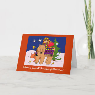 Cartes Pour Fêtes Annuelles Vous souhaiter la magie de Noël