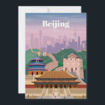 Cartes Pour Fêtes Annuelles Voyage Art Voyage à Pékin Chine<br><div class="desc">Voyage Art Voyage à Pékin Chine</div>