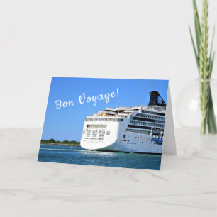 Cartes Pour Fêtes Annuelles Voyage de fève sévère d'esprit ensoleillé