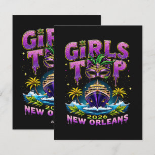 Cartes Pour Fêtes Annuelles Voyage de filles 2026 La Nouvelle-Orléans