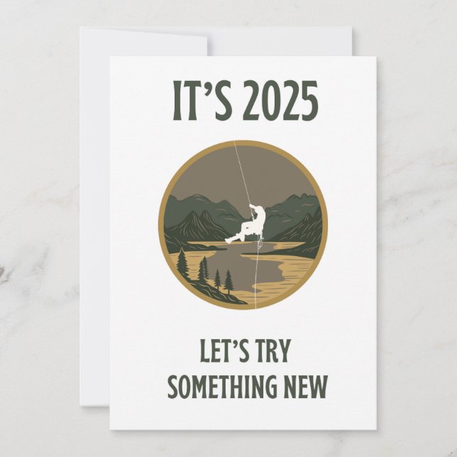 Cartes Pour Fêtes Annuelles Voyage devis Essayons quelque chose de nouveau Car (Devant)