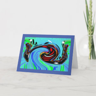 Cartes Pour Fêtes Annuelles Voyage interstellaire