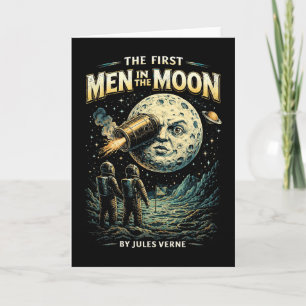 Cartes Pour Fêtes Annuelles Voyage vers la Lune