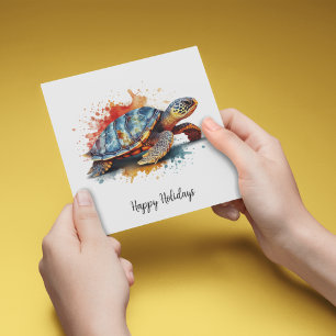 Cartes Pour Fêtes Annuelles Voyageur vibrant, sur mesure