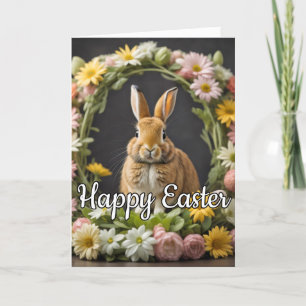 Cartes Pour Fêtes Annuelles Vraiment adorable Lapin de Pâques