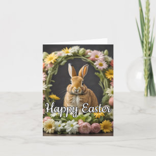 Cartes Pour Fêtes Annuelles Vraiment adorable Lapin de Pâques