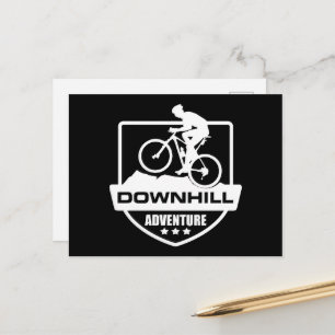 Cartes Pour Fêtes Annuelles VTT Downhill