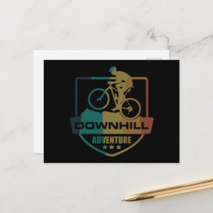 Cartes Pour Fêtes Annuelles VTT Downhill