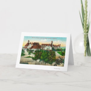 Cartes Pour Fêtes Annuelles Vue du sud-est du del Coronado d'hôtel