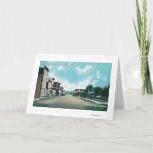 Cartes Pour Fêtes Annuelles Vue Est de Main Street