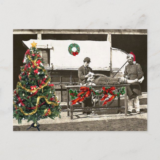 Cartes Pour Fêtes Annuelles wagon de vacances (Devant)