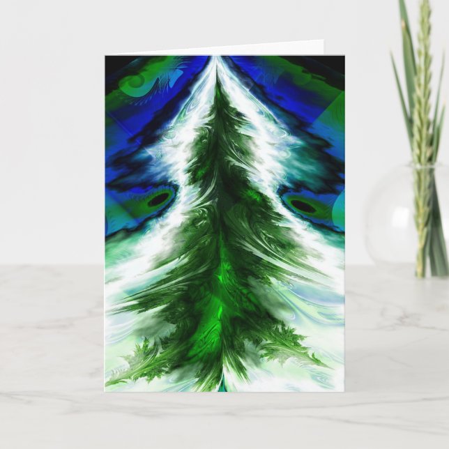 Cartes Pour Fêtes Annuelles Waldweihnacht (Devant)