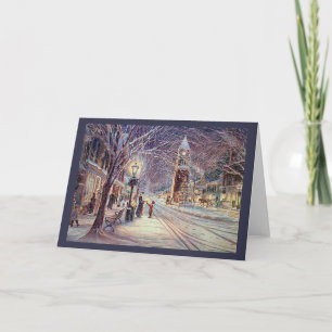Cartes Pour Fêtes Annuelles Walk de Christmas