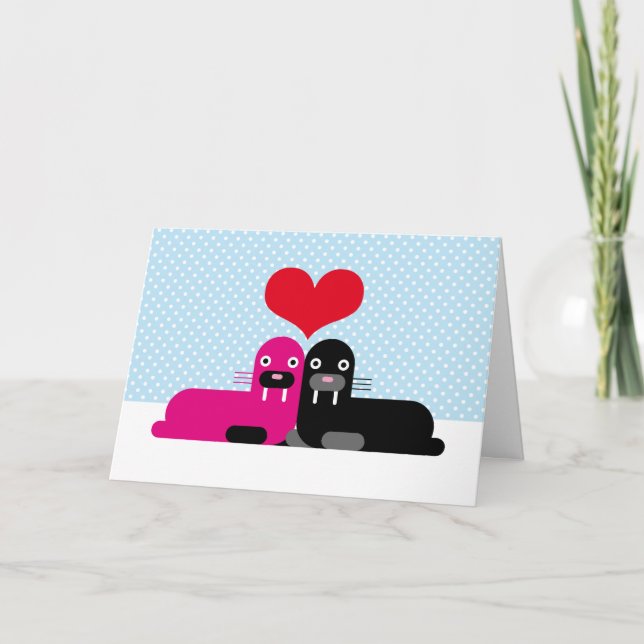 Cartes Pour Fêtes Annuelles Wally (Devant)