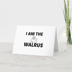CARTES POUR FÊTES ANNUELLES WALRUS