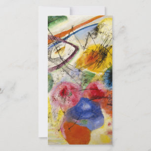 Cartes Pour Fêtes Annuelles Wassily Kandinsky - Lignes noires