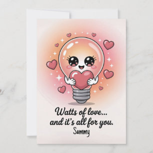 Cartes Pour Fêtes Annuelles Watts d'amour – eCarte de vœux drôle et personnali