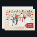 Cartes Pour Fêtes Annuelles Weihnachten Foto-Karte<br><div class="desc">Personifizieren Sie mit Ihrem Foto und Namen!</div>