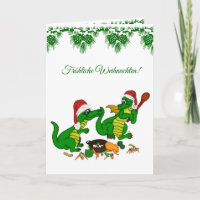 Weihnachts Drachen, auf Deutsch