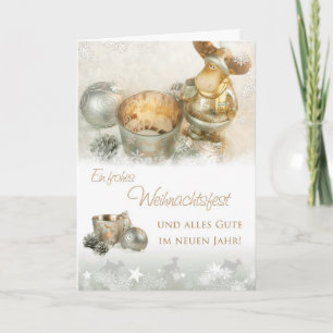 Cartes Pour Fêtes Annuelles Weihnachtselch