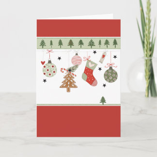 Cartes Pour Fêtes Annuelles Weihnachtskarte