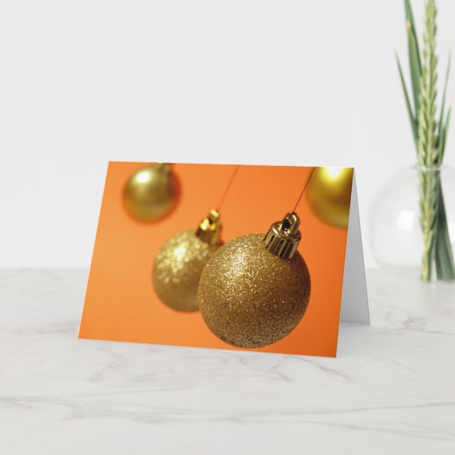 Cartes Pour Fêtes Annuelles Weihnachtskarte (Devant)