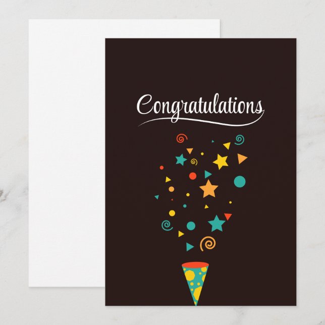 CARTES POUR FÊTES ANNUELLES WELCOM AU MONDE (Devant / Derrière)