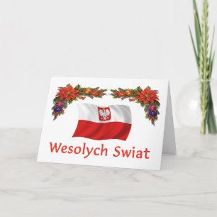 Cartes Pour Fêtes Annuelles Wesolych polonais Swiat