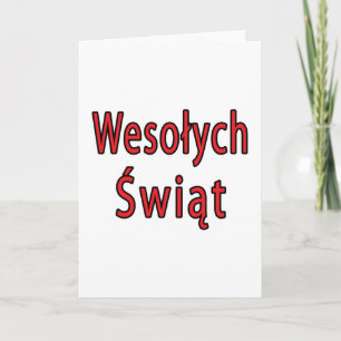 Cartes Pour Fêtes Annuelles Wesolych Swiat