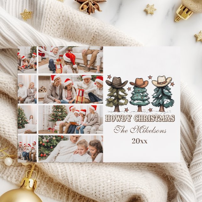 Cartes Pour Fêtes Annuelles Western Howdy Christmas 8 photo (Créateur téléchargé)