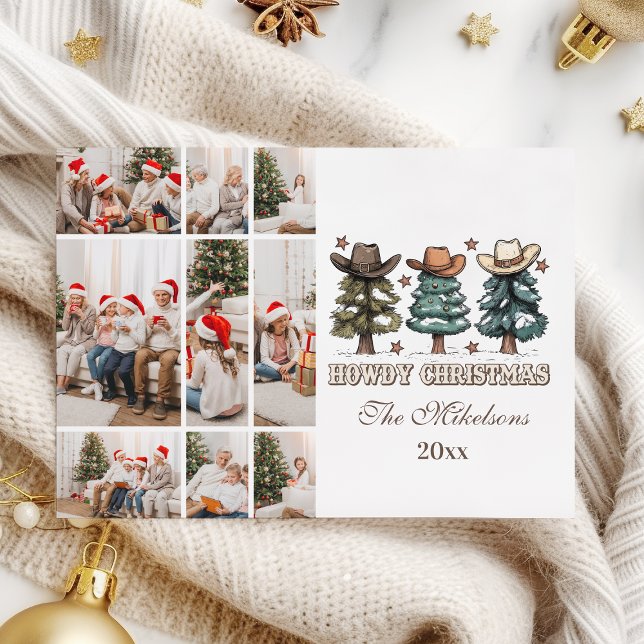 Cartes Pour Fêtes Annuelles  Western Howdy Christmas 9 photo (Créateur téléchargé)