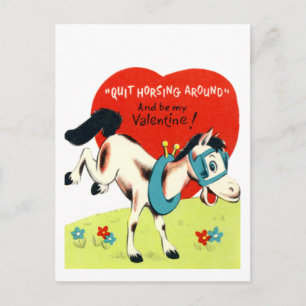 Cartes Pour Fêtes Annuelles Western Valentine Card (2)