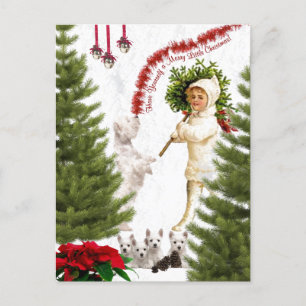 Cartes Pour Fêtes Annuelles Westie Ayez-vous un joyeux petit Noël