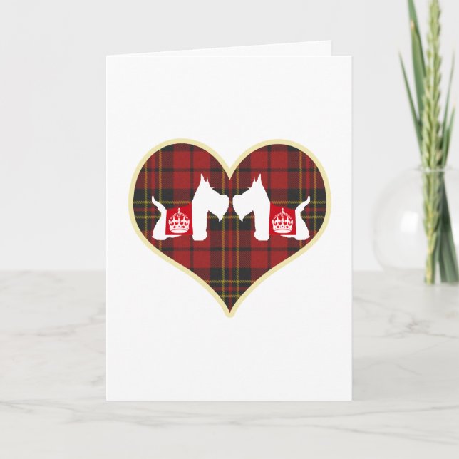 Cartes Pour Fêtes Annuelles Westie Royal Crown (Devant)