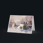 Cartes Pour Fêtes Annuelles Westie & Scottie Hiver Pie<br><div class="desc">Profitant d'une douce journée d'hiver,  ce Westie et Scottie tiennent compagnie à un Pie ! Avez-vous un Westie et un Scottie,  nous oui ! Ces créations sont réalisées à partir de mes œuvres originales et sont disponibles sur des vêtements,  des objets de nouveauté et des cadeaux ! Profitez-en !!</div>