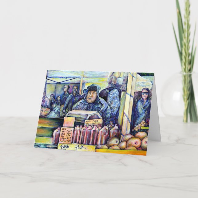 Cartes Pour Fêtes Annuelles What I Saw (Devant)