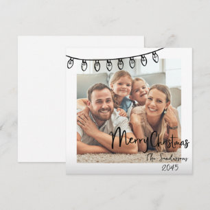 Cartes Pour Fêtes Annuelles Whimsical Family Photo Joyeux Noël