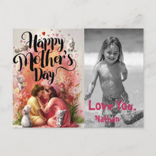 Cartes Pour Fêtes Annuelles *~* Whimsical Loving Mother's Day Photo AP72
