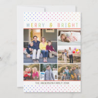 Whimss6 Photo Merry Bright Rainbow Pois