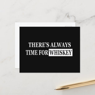 Cartes Pour Fêtes Annuelles Whiskey cite d'humoristiques paroles d'alcool cade