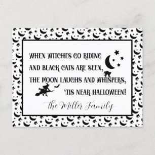 Cartes Pour Fêtes Annuelles Whispers Lune & Magie de l'heure de Sortie