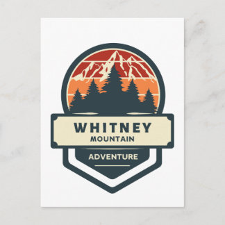 Cartes Pour Fêtes Annuelles Whitney mountain peak climbing and hiking