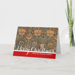 Cartes Pour Fêtes Annuelles William Morris Honeysuckle Rich Wallpaper