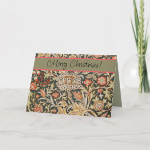 Cartes Pour Fêtes Annuelles William Morris Trent Garden Flower Classic Botanic