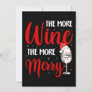 Cartes Pour Fêtes Annuelles Wine Lover