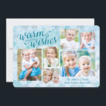 Cartes Pour Fêtes Annuelles Winter Whimsy Collage Holiday Photo Cards<br><div class="desc">Celebrate the season with this modern and stylish holiday card from Berry Berry Sweet.</div>